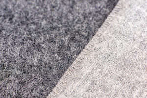 100% Alpaca Wool Throw - Extra Soft (Light and Dark Grey)